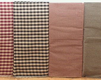 Homespun Fabric/Primitive FabricGingham/Fabric