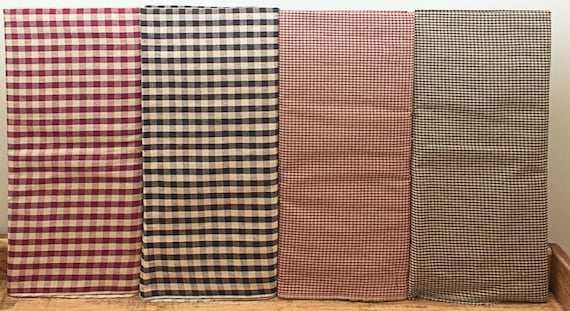 Homespun Fabric/Primitive FabricGingham/Fabric