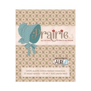 Aurifil Prairie Cotton Thread by Lori Holt