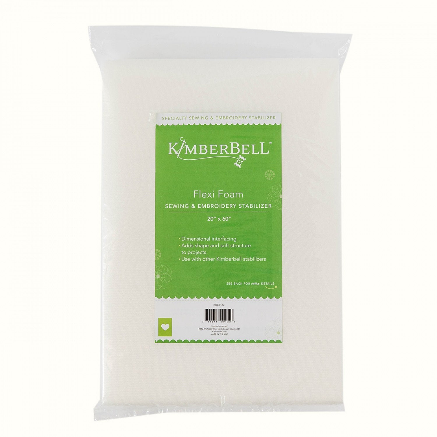 Flexi Foam Sewing & Embroidery Stabilizer by Kimbebell 20x60 Etsy