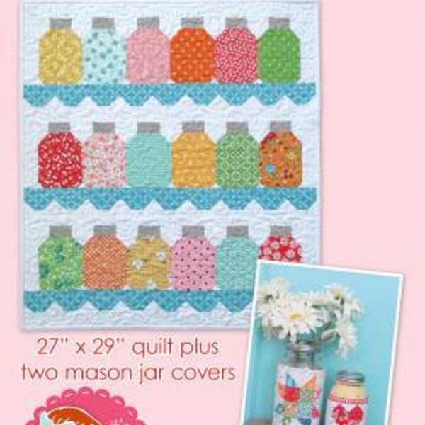 Jar Quilt Etsy