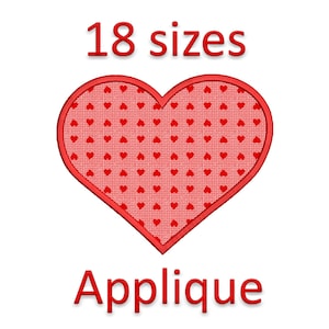 Heart Embroidery Applique Design File Download embroidery heart file