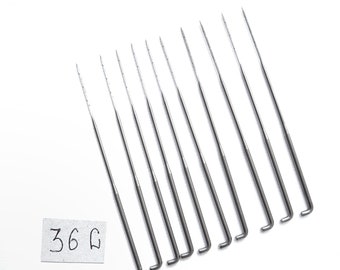 Tringle feltro aghi 36G 10 o 100 pcs set