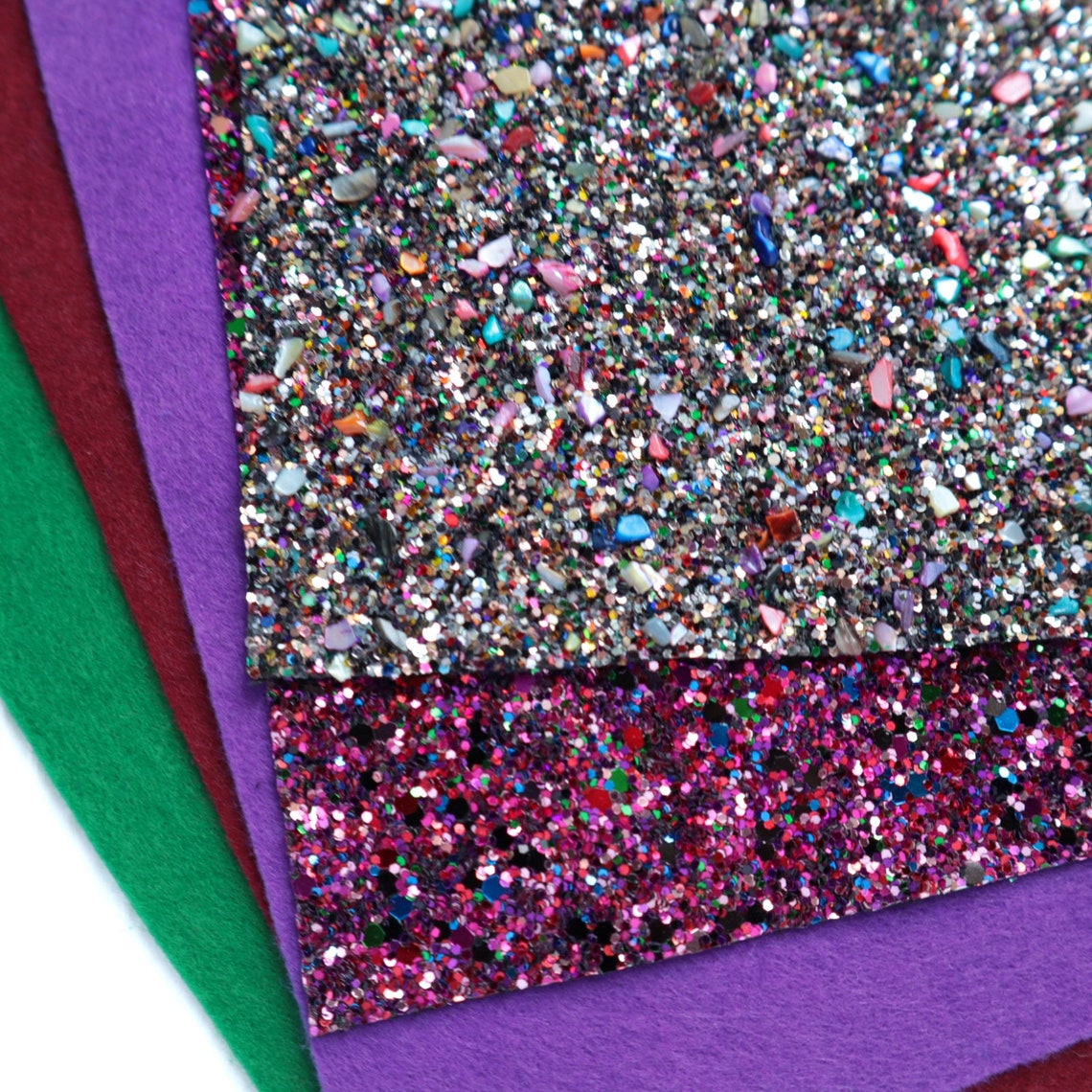 Chunky Glitter Fabric Glitter Sheet Glitter Canvas and Felt 5 Etsy