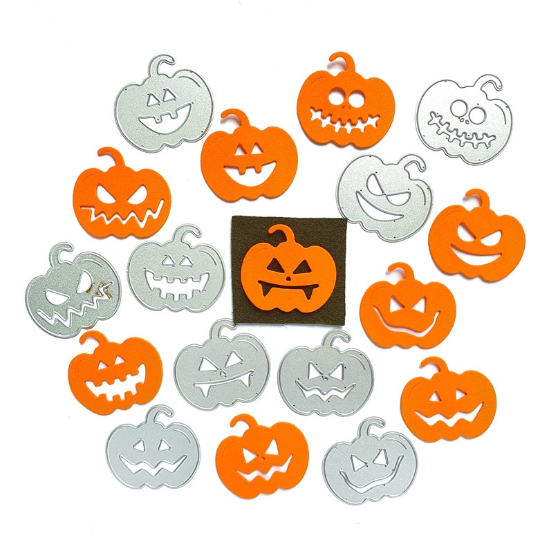 Halloween Pumpkin Metal Cutting dies image 2