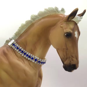 Modell Pferd Strass Choker Halskette - 6 Farben