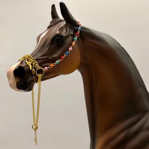 Multicolor Beaded Arabian Halter