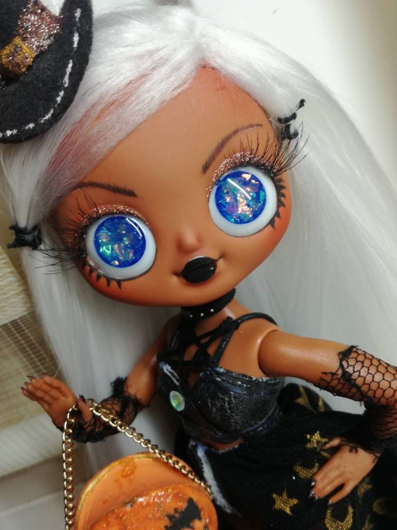 Halloween Girl Lady Diva LOL OMG doll repant by Noka Dolls | Etsy