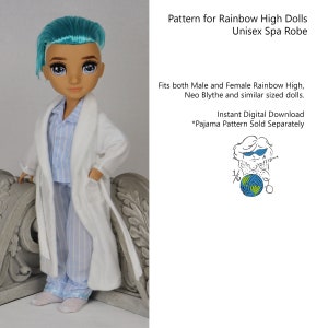 Pattern for RH Unisex Spa Robe