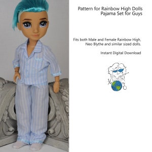 Pattern for RH River (Boy) Pajama Set