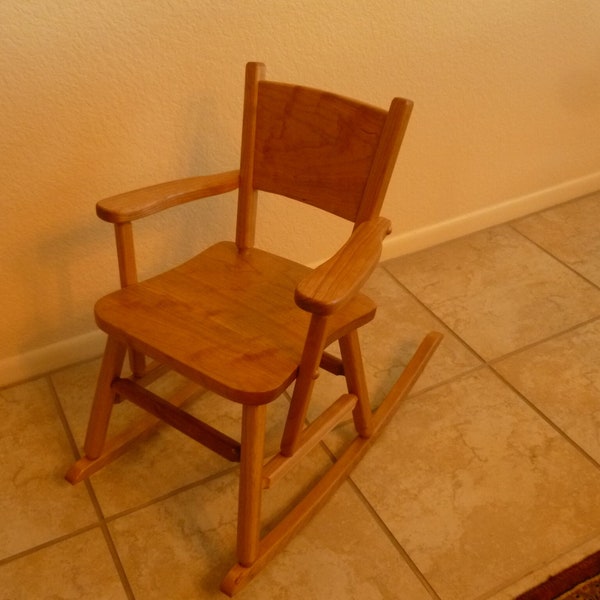 Musical Child's Rocking Chair Etsy