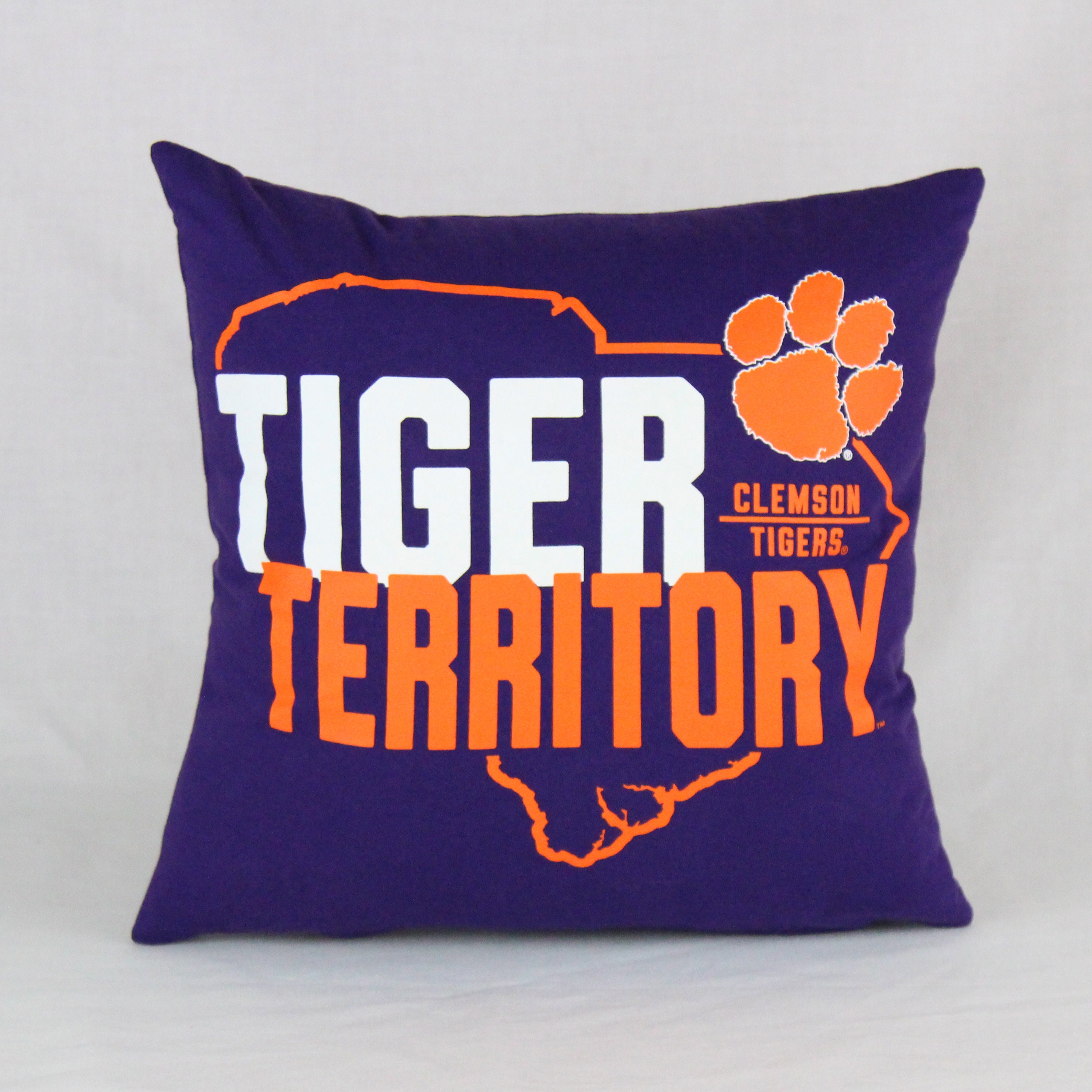Can be Personalized Made from t Shirt Clemson University 16 Pillow Cover