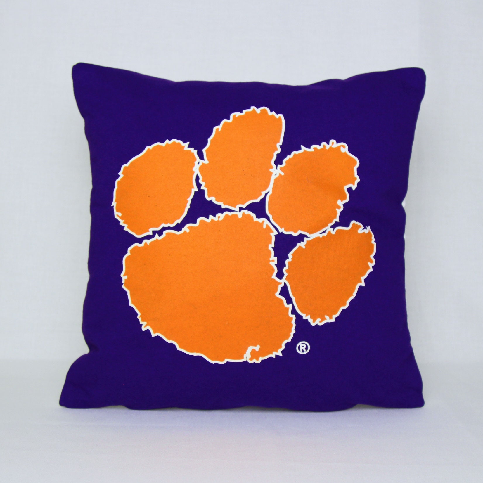 Can be Personalized Made from t Shirt Clemson University 16 Pillow Cover