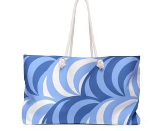 BLUE WAVES Weekender Bag
