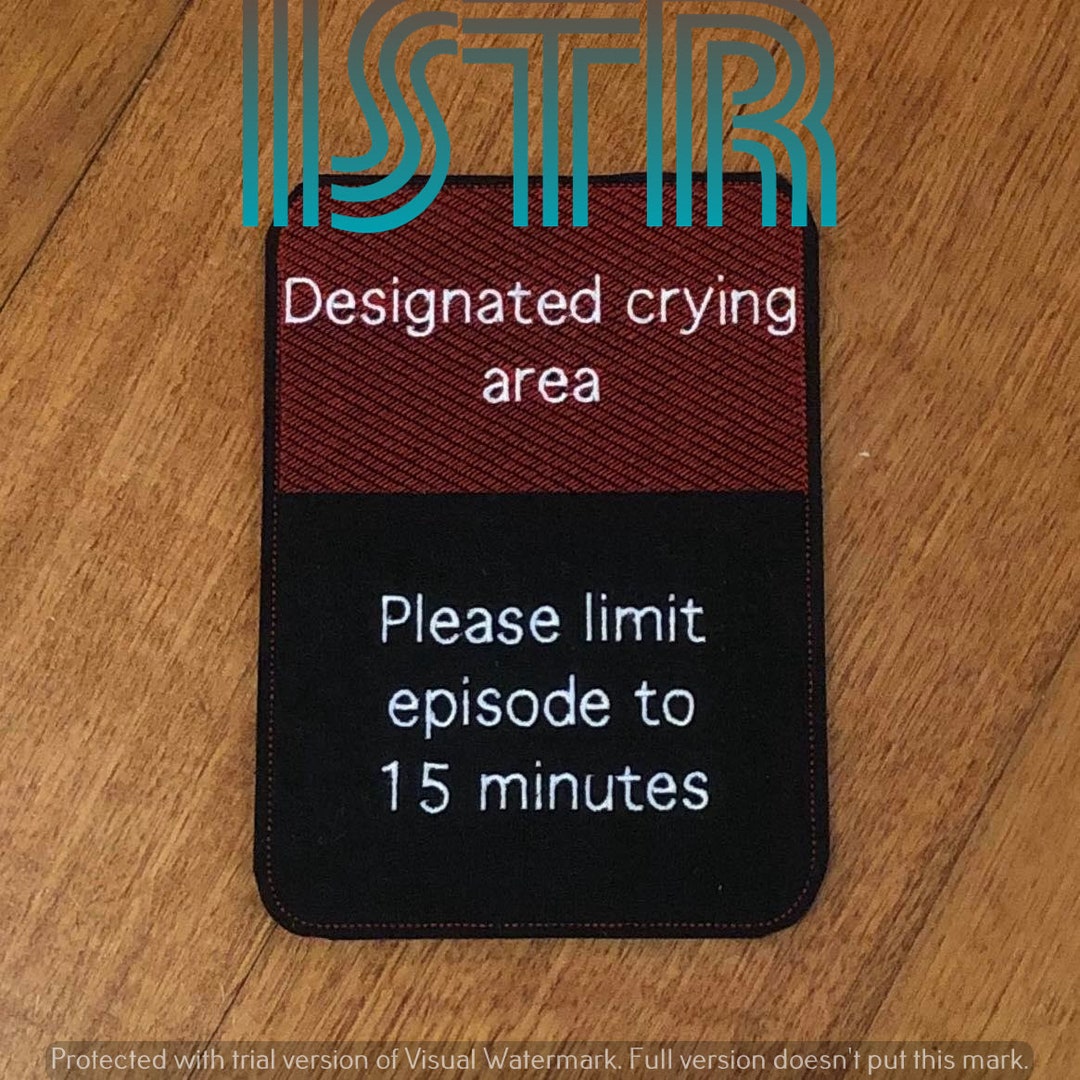 Crying Area Machine Embroidery Design - Etsy