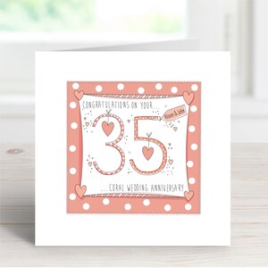 35e anniversaire de mariage corail