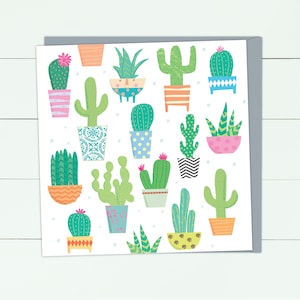 Carte succulentes/cactus
