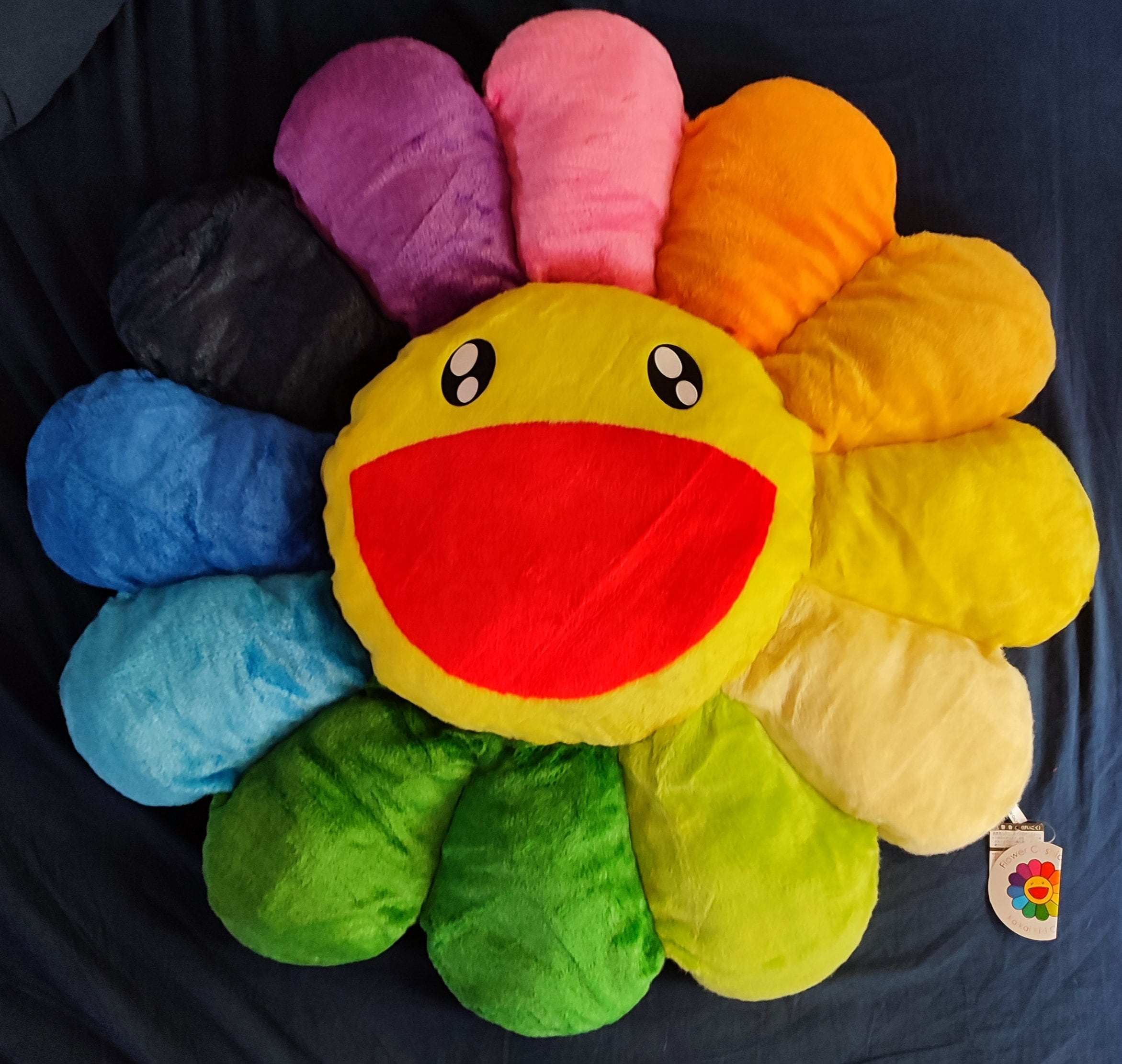 Takashi Murakami Coin Purse Plush Rainbow