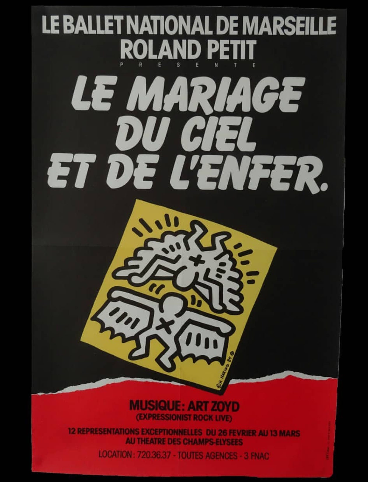 Keith Haring, Le Mariage Du Ciel et de L'enfer