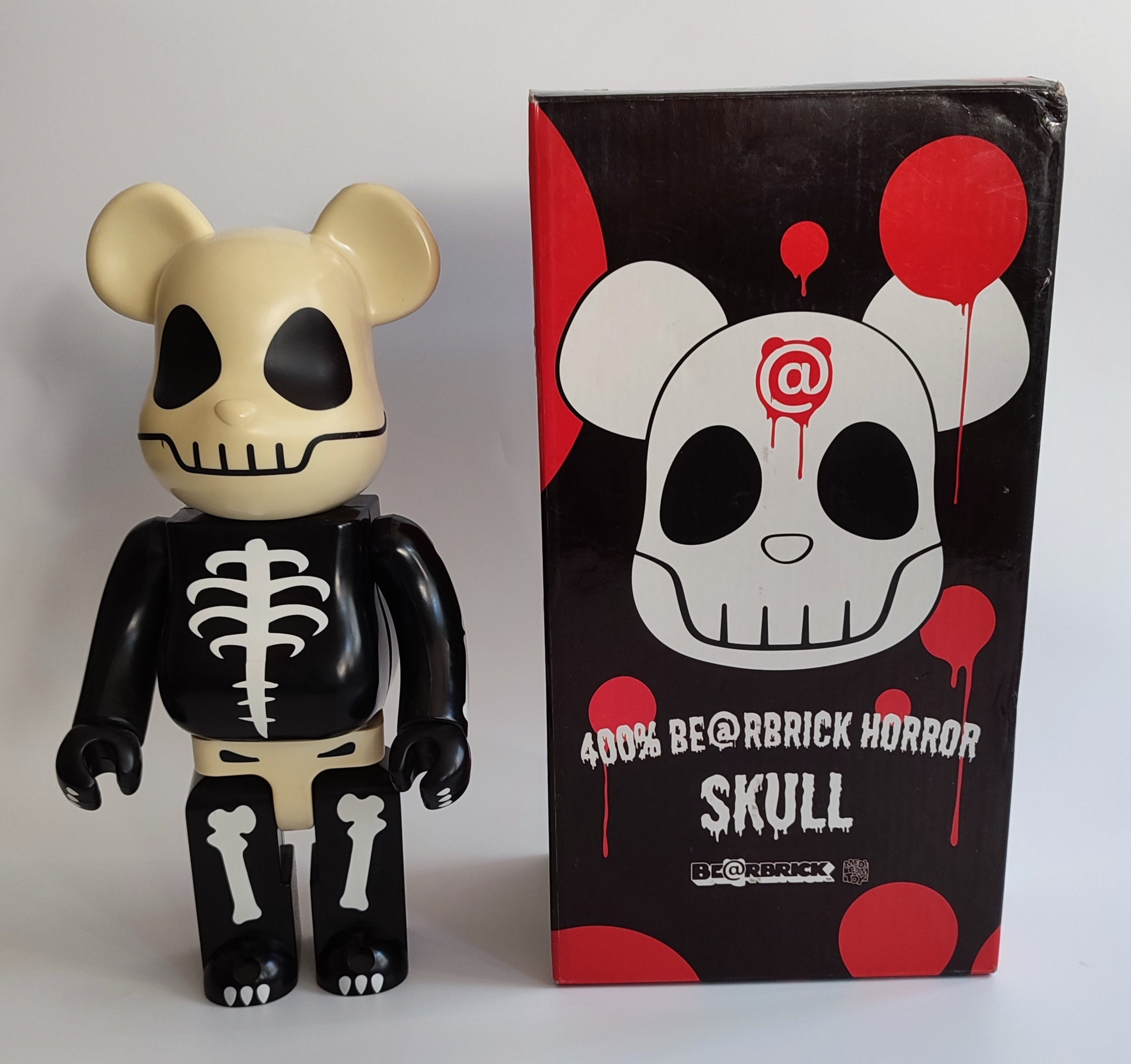 特価爆買い ヤフオク! ベアブリック 400% SKULL