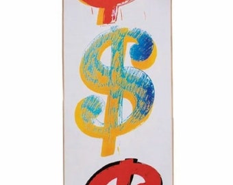 Andy Warhol X The Skateroom, "Signo de dólar".
