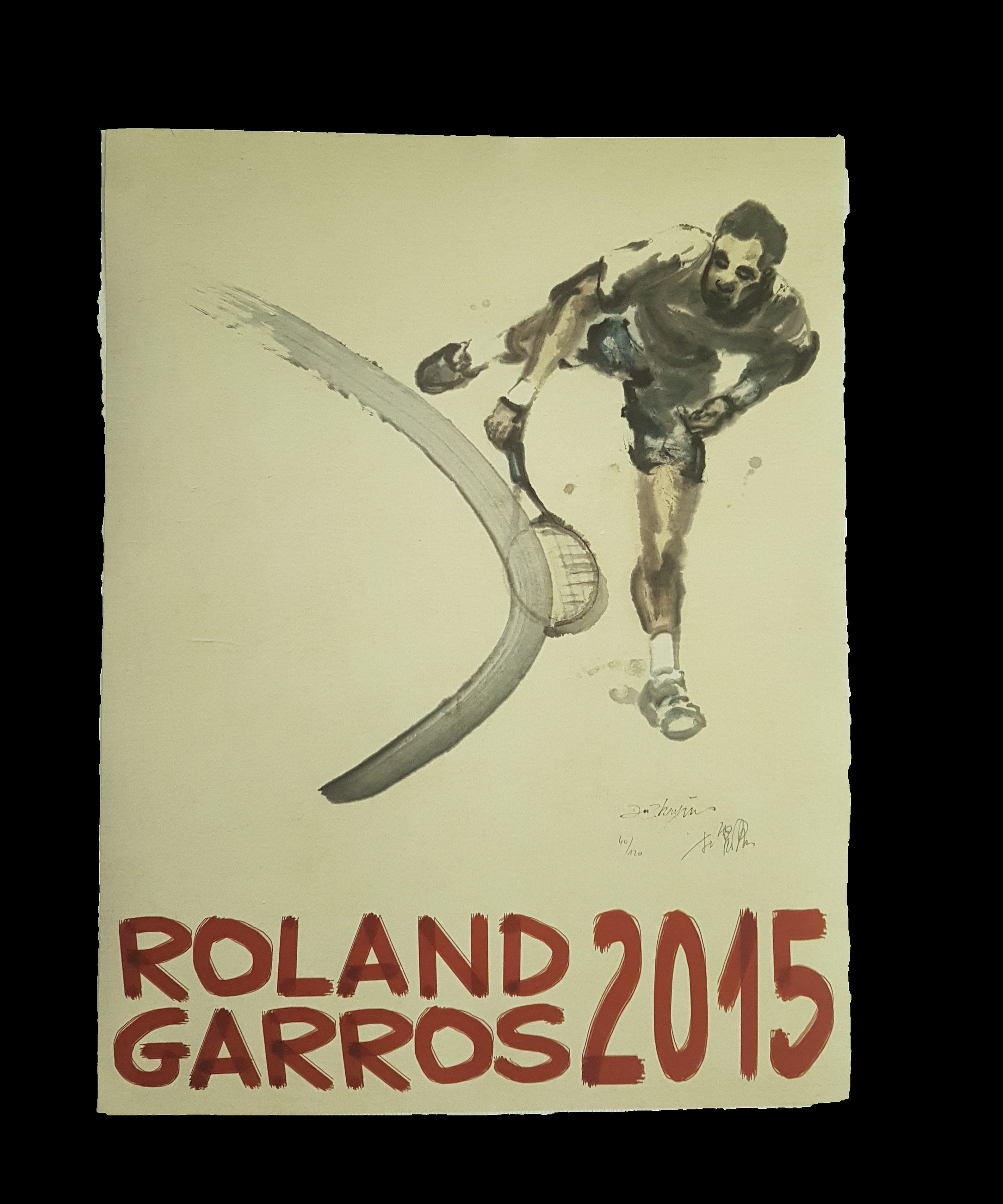 Du Zhenjun, Roland Garros 2015