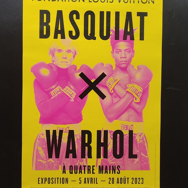 Basquiat X Warhol, "A Quatre Mains"