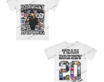 Chris brown tshirts | chris brown concert merch | chris brown 2025 tour | chris brown Breezy Bowl XX | gifts for Chris brown fans, lace up