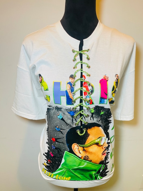 Chris brown tshirts | 11:11 chris brown concert merch | chris brown 2024 tour | chris brown concert  | gifts for Chris brown fans, lace up