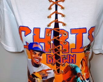 Chris brown tshirts | 11:11 chris brown concert merch | chris brown 2024 tour | chris brown concert  | gifts for Chris brown fans, lace up