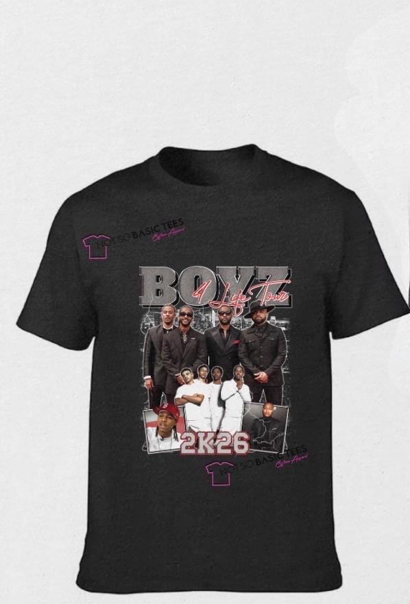 Boyz 4 Life Tour T-shirt | B2K Concert Merch - Etsy