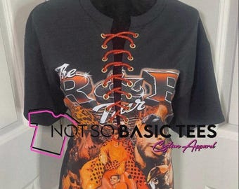 Chris brown tshirts | chris brown concert merch | chris brown 2026 tour | RNB Tour | gifts for Chris brown, Usher fans, lace up