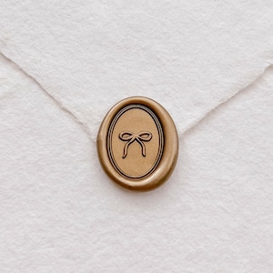 Mini Handgezeichnete Schleife Wachs Siegel Stempel, Schleife Wachs Stempel, Mini Siegelstempel, niedliche Umschlag Siegel, Hochzeit Wachssiegel Stempel