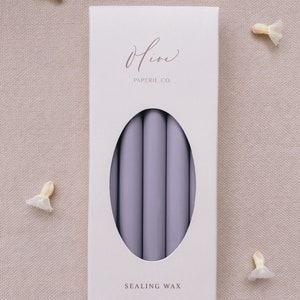 Cera de lacre de lavanda para carimbo de cera, bastões de cera, cera de lacre para pistola de cola, cera de lacre roxo pastel