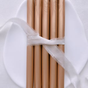 Peachy Gold Siegellack für Wachs Siegelstempel, Wachs Sticks, Klebepistole Siegellack, Metallic Gold Siegellack