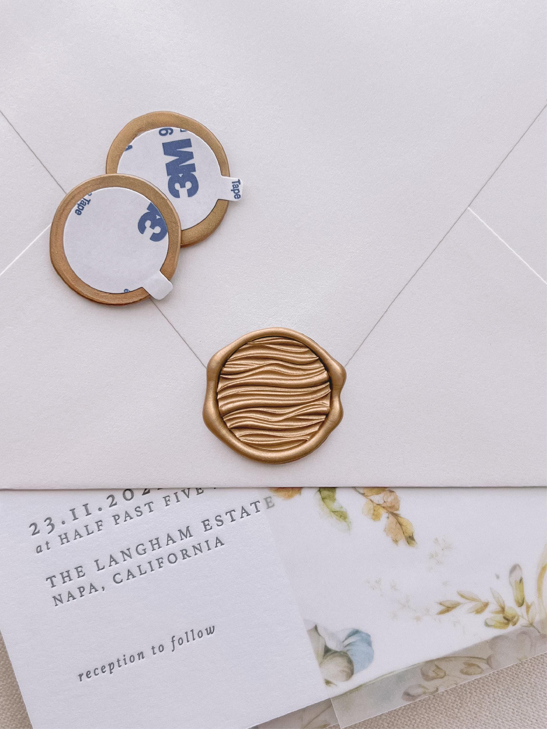 Coastal Wax Seal Stickers