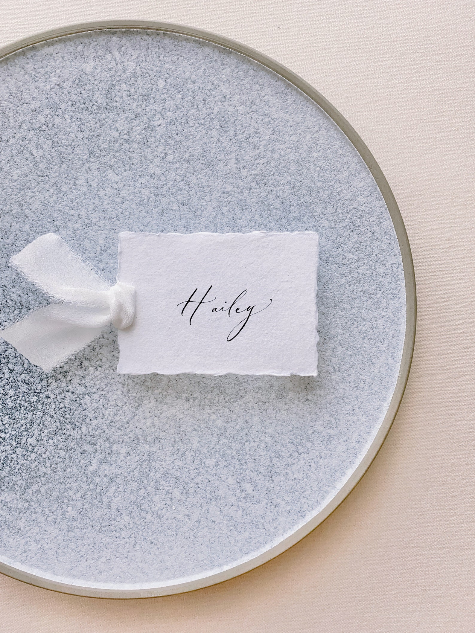 Wedding Place Cards Handmade Paper Place Cards With Ribbons Etsy Canada