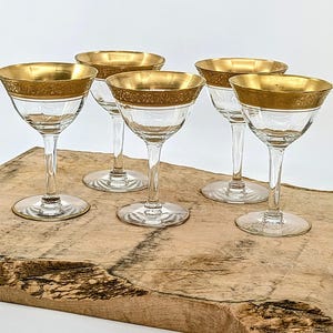 5 Tiffin Franziskaner Rambler Rose 5 in &quot;&quot;Liquor Cocktail&quot;&quot; Gläser/Stemware