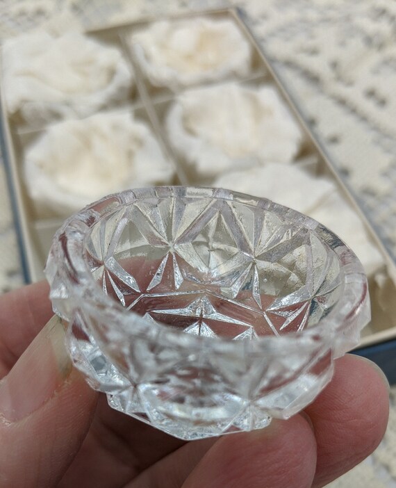 Box of Vintage/Made in Japan Pressed Glass Individual Salts Etsy