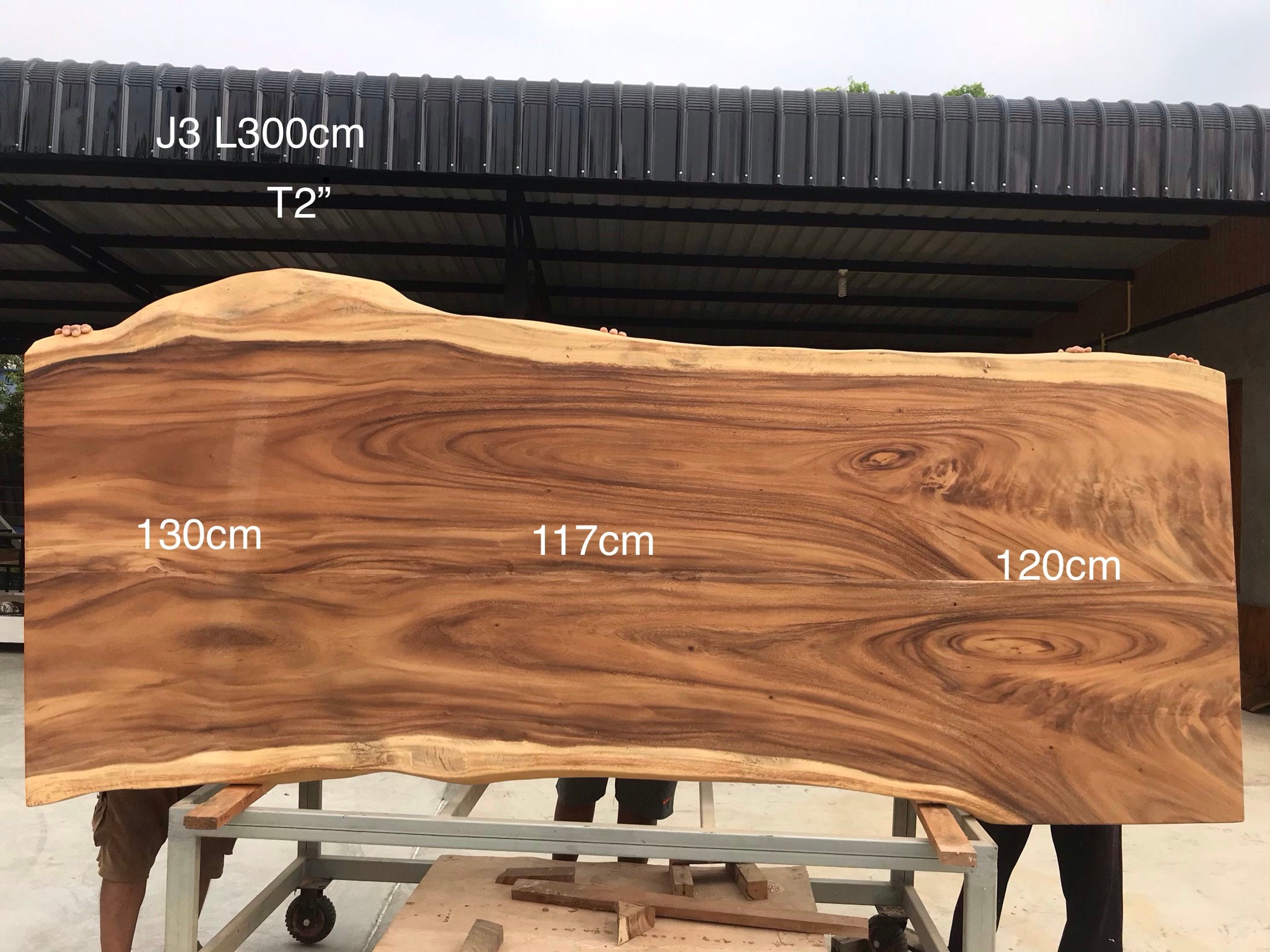 Live Edge Esstisch zurückgefordert einzelne Platte | Etsy