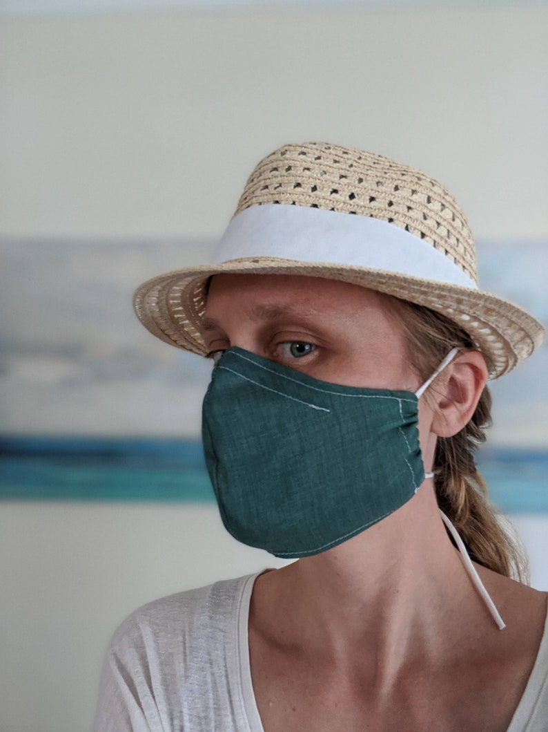 Solid Summer Face Masks breathable Light Washable Etsy