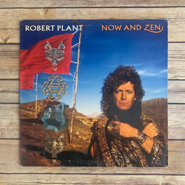 Robert Plant - Now and Zen - 1988 vintage vinyl record LP - 7-90863-1