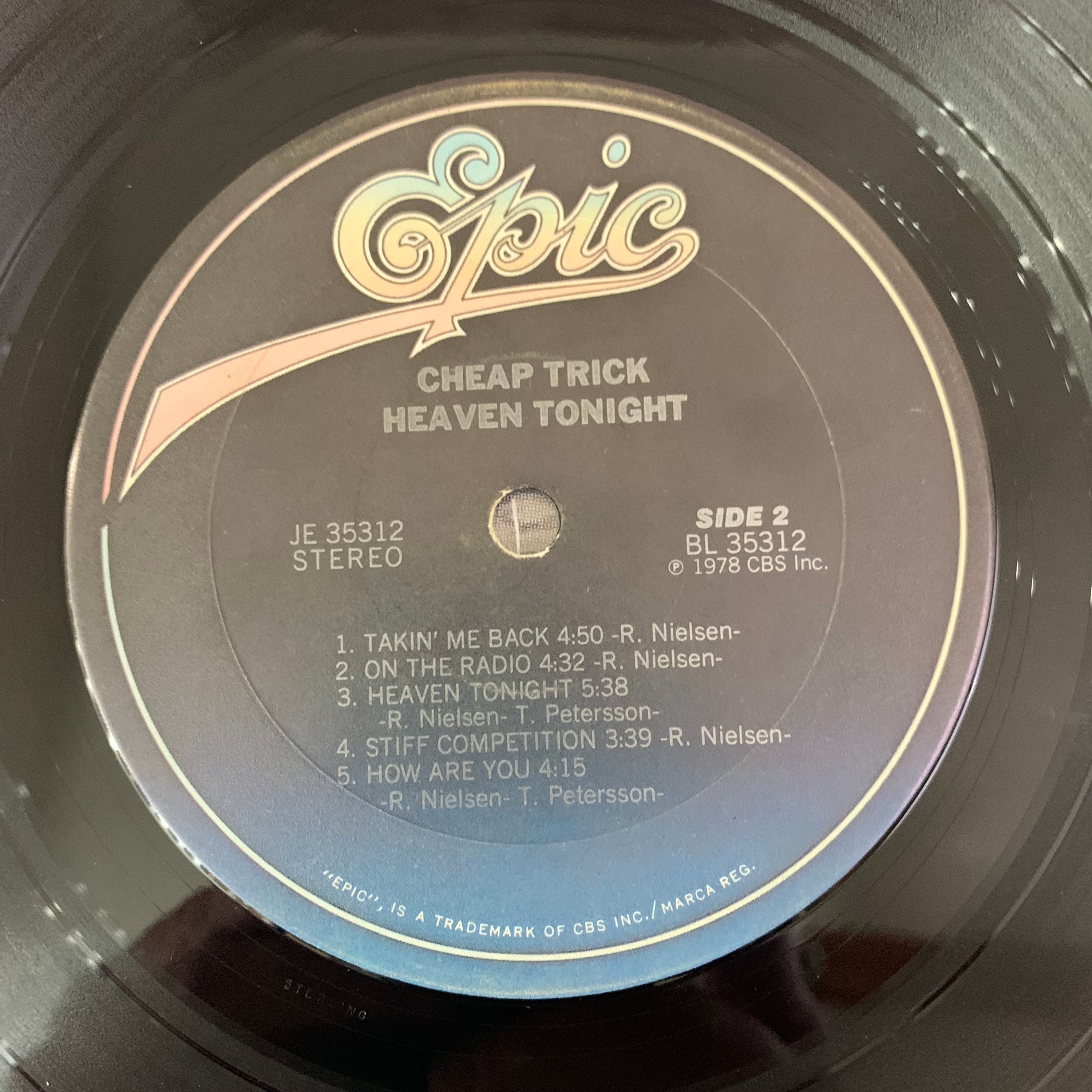 Cheap Trick Heaven Tonight 1978 vintage vinyl record LP Etsy