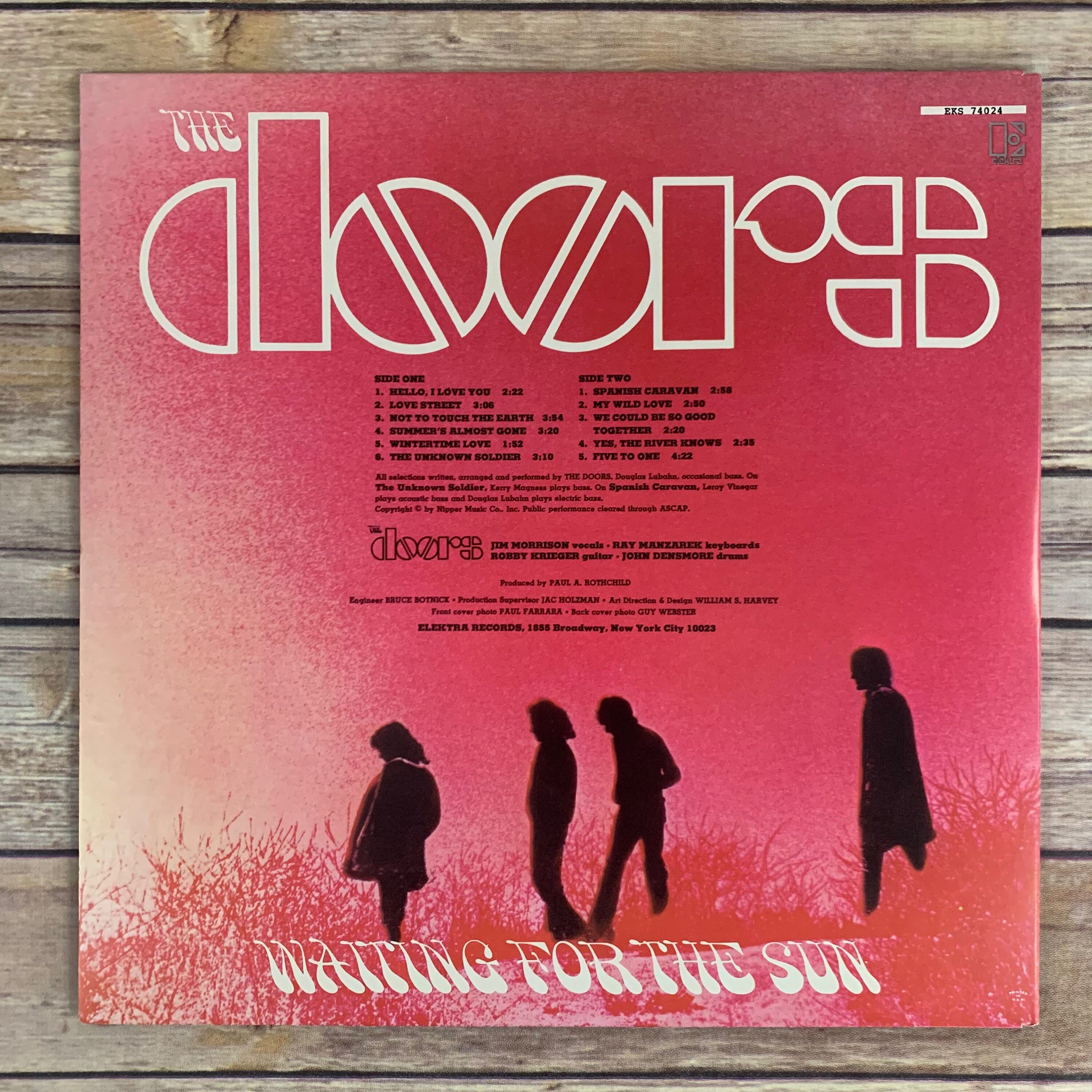 The Doors Waiting For the Sun vintage vinyl record LP Etsy
