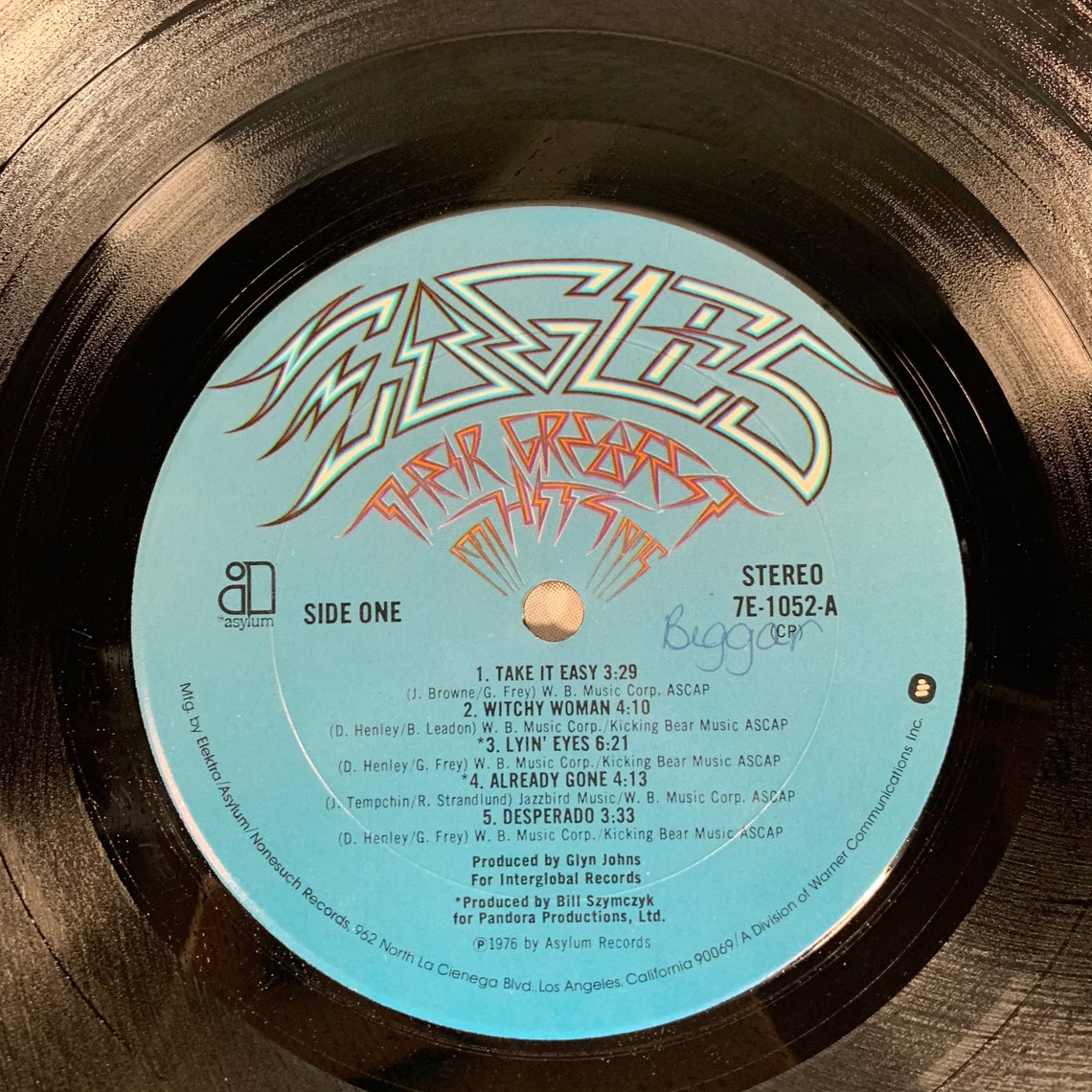 Eagles Their Greatest Hits 1976 vintage vinyl record LP Etsy