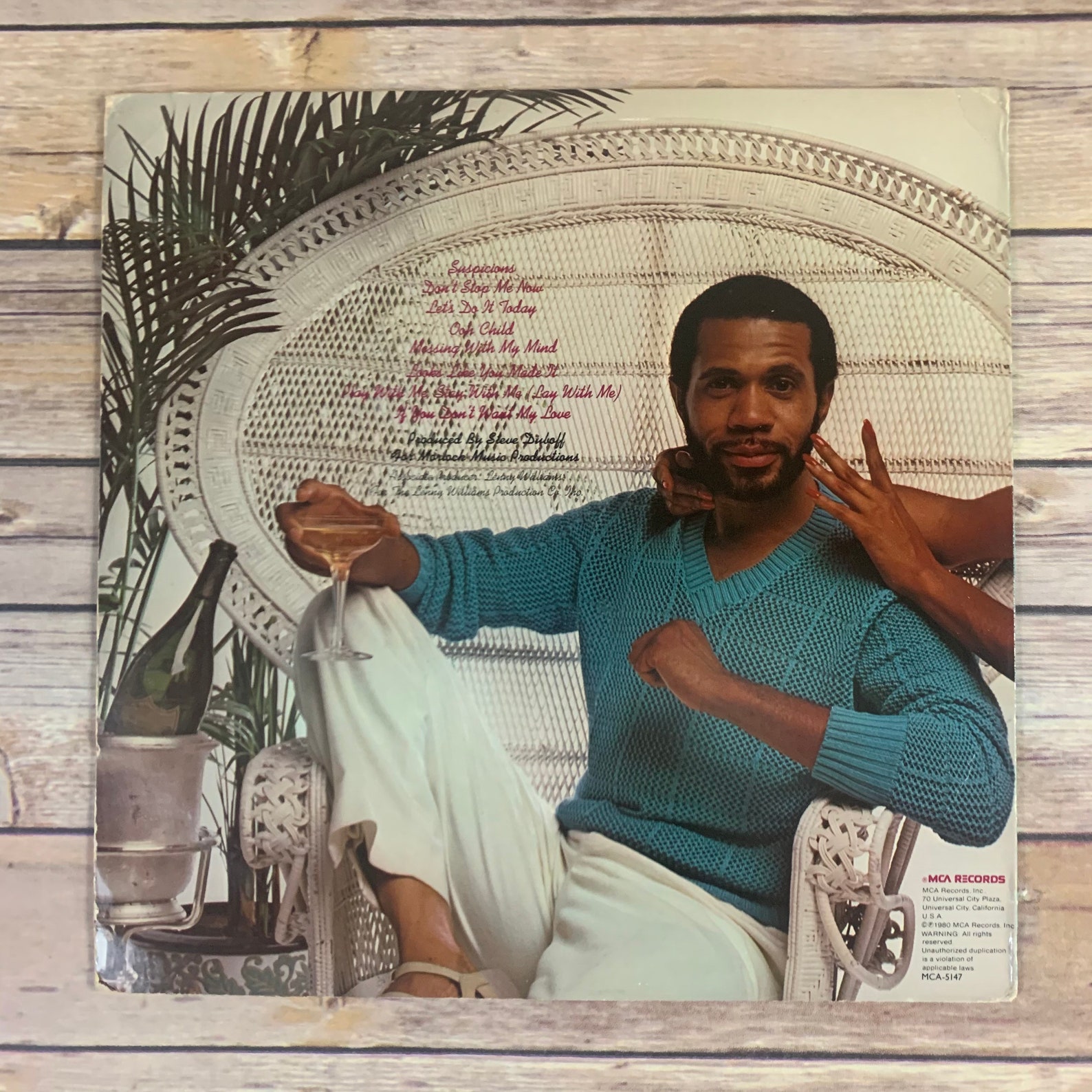 Lenny Williams Lets Do it Today 1980 vintage vinyl record Etsy