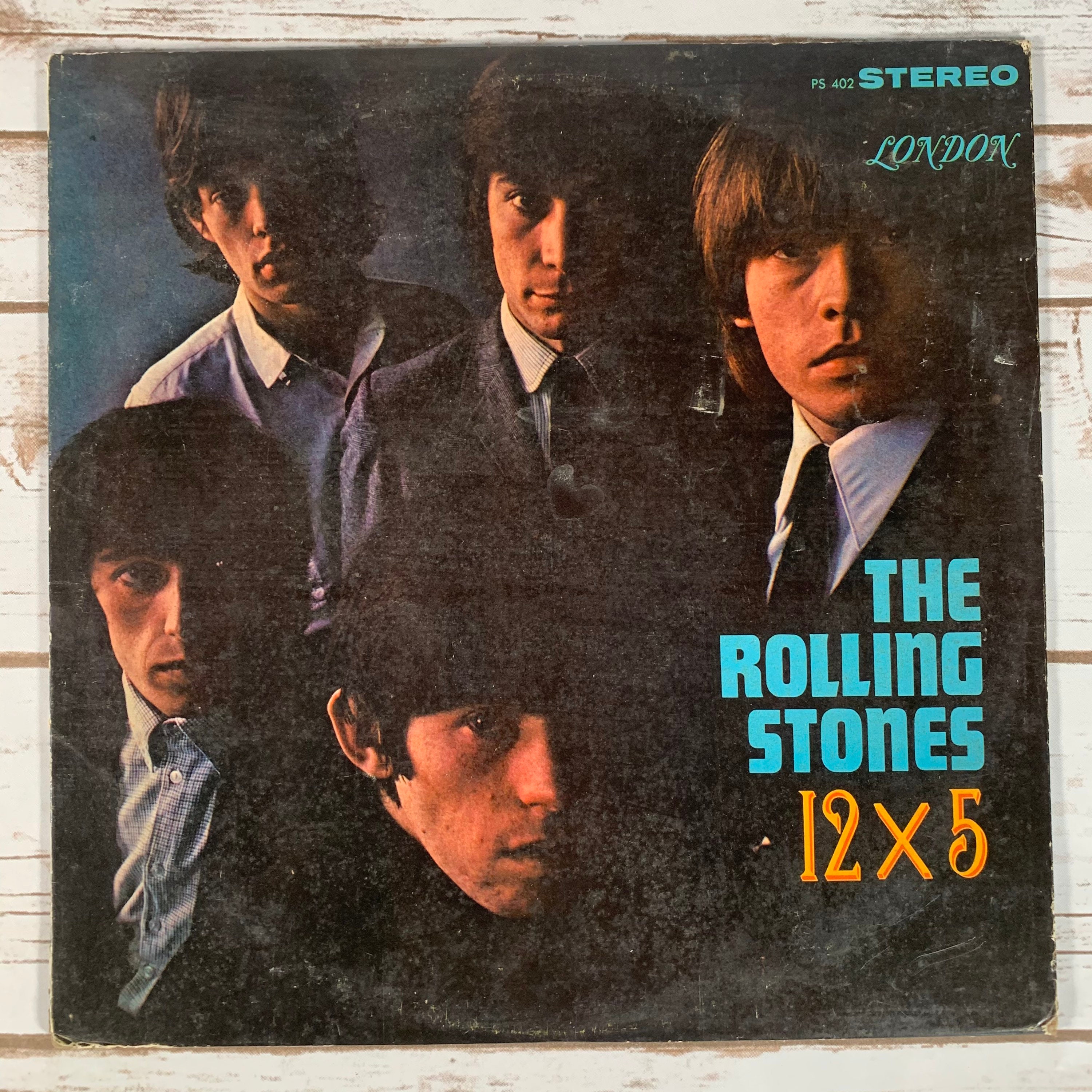 The Rolling Stones 12x5 1964 Vintage Vinyl Record LP PS Etsy