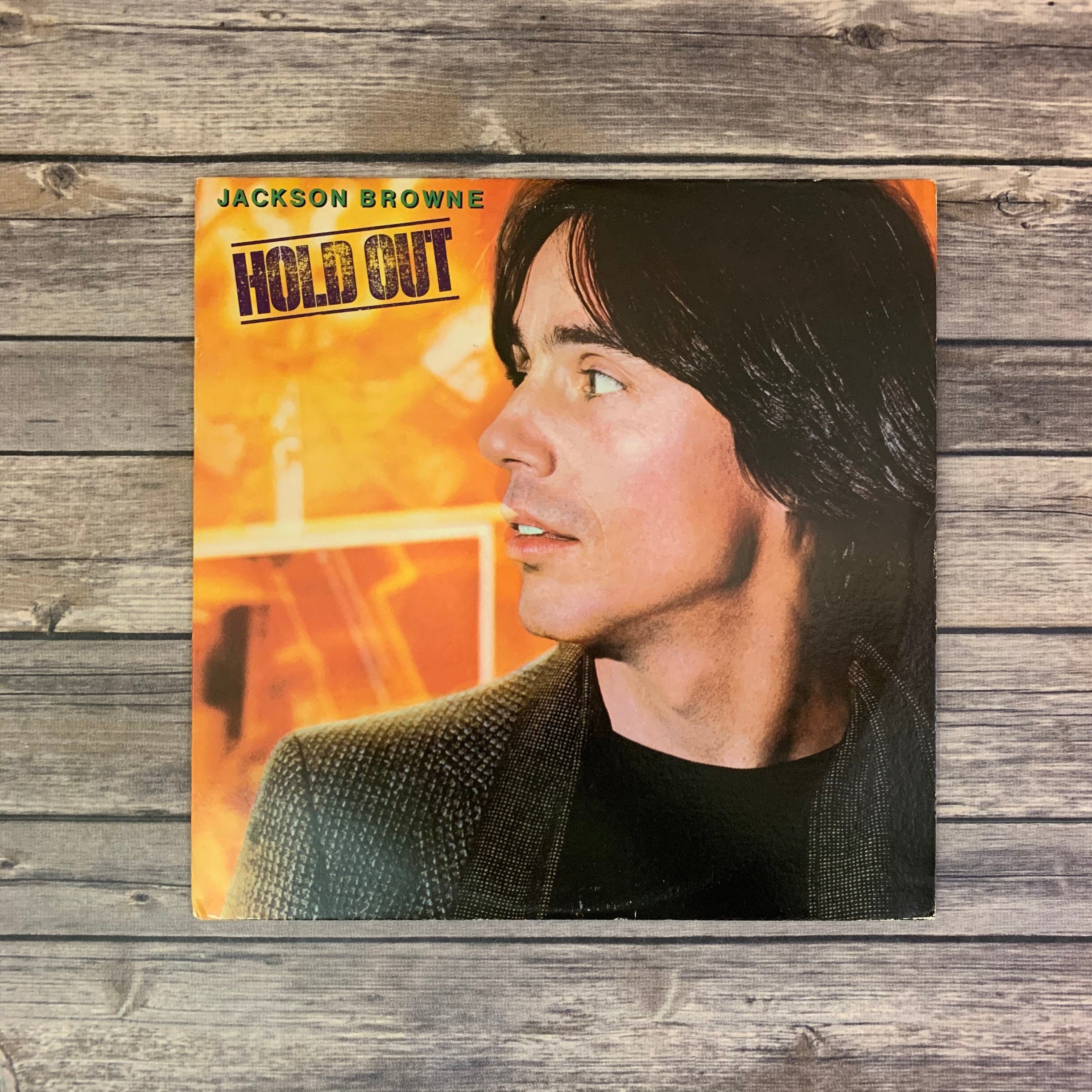 Jackson Browne Hold Out 1980 vintage vinyl record LP Etsy