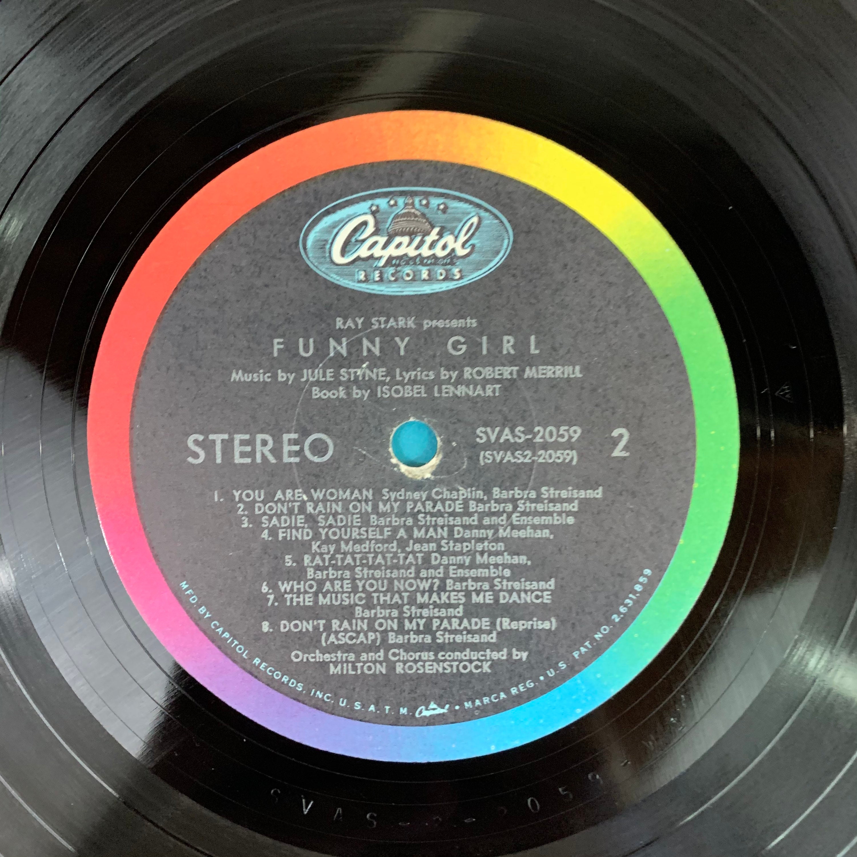 Funny Girl Original Broadway Cast Various Artists 1964 Etsy