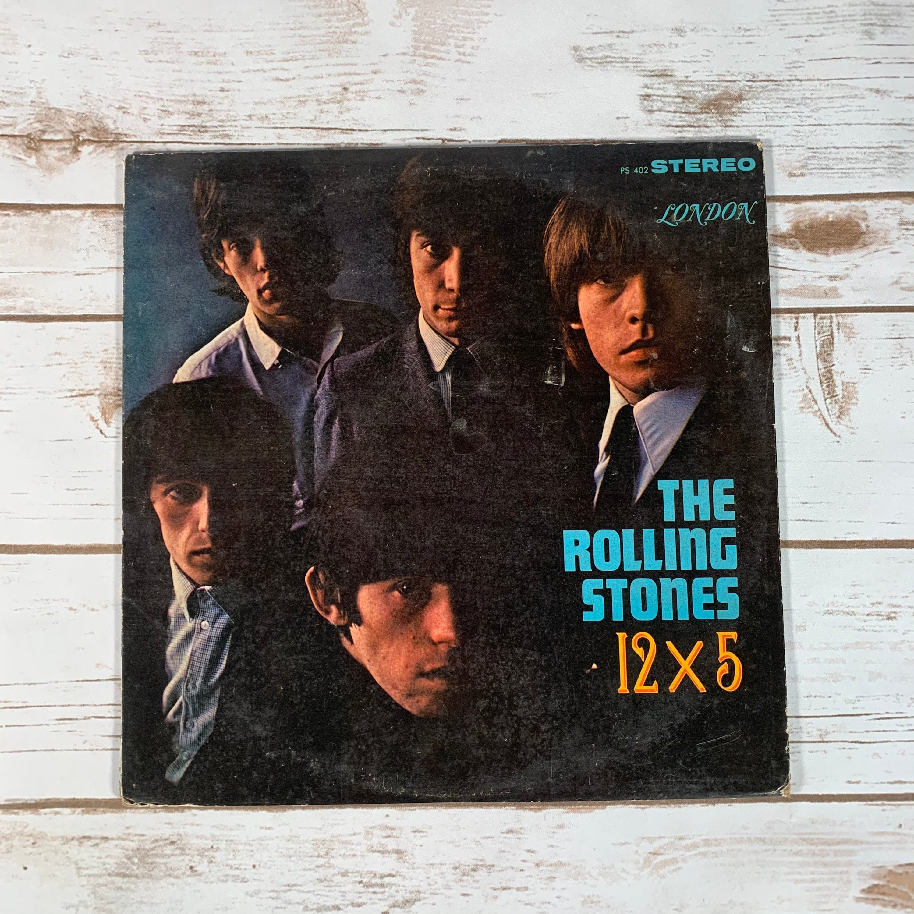 The Rolling Stones 12x5 1964 Vintage Vinyl Record LP PS Etsy